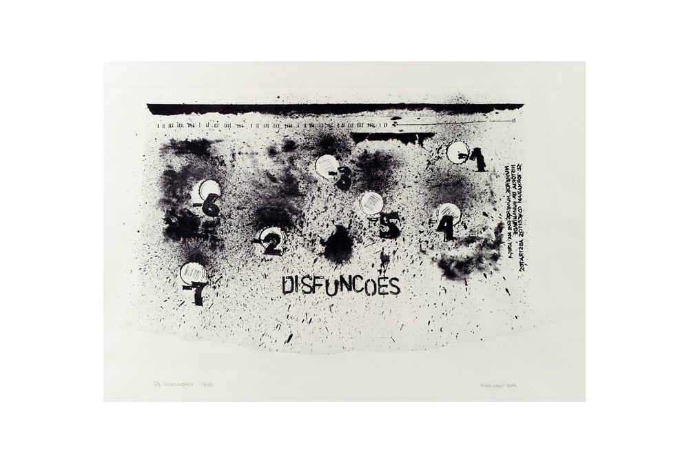 Litogravura - Série Matemática - Pedro Sales 2003